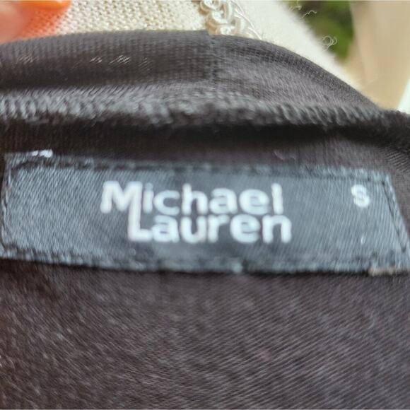 MICHAEL LAUREN NEW EVIL SHOT BLACK DRESS SIZE SMALL - Picture 6 of 7